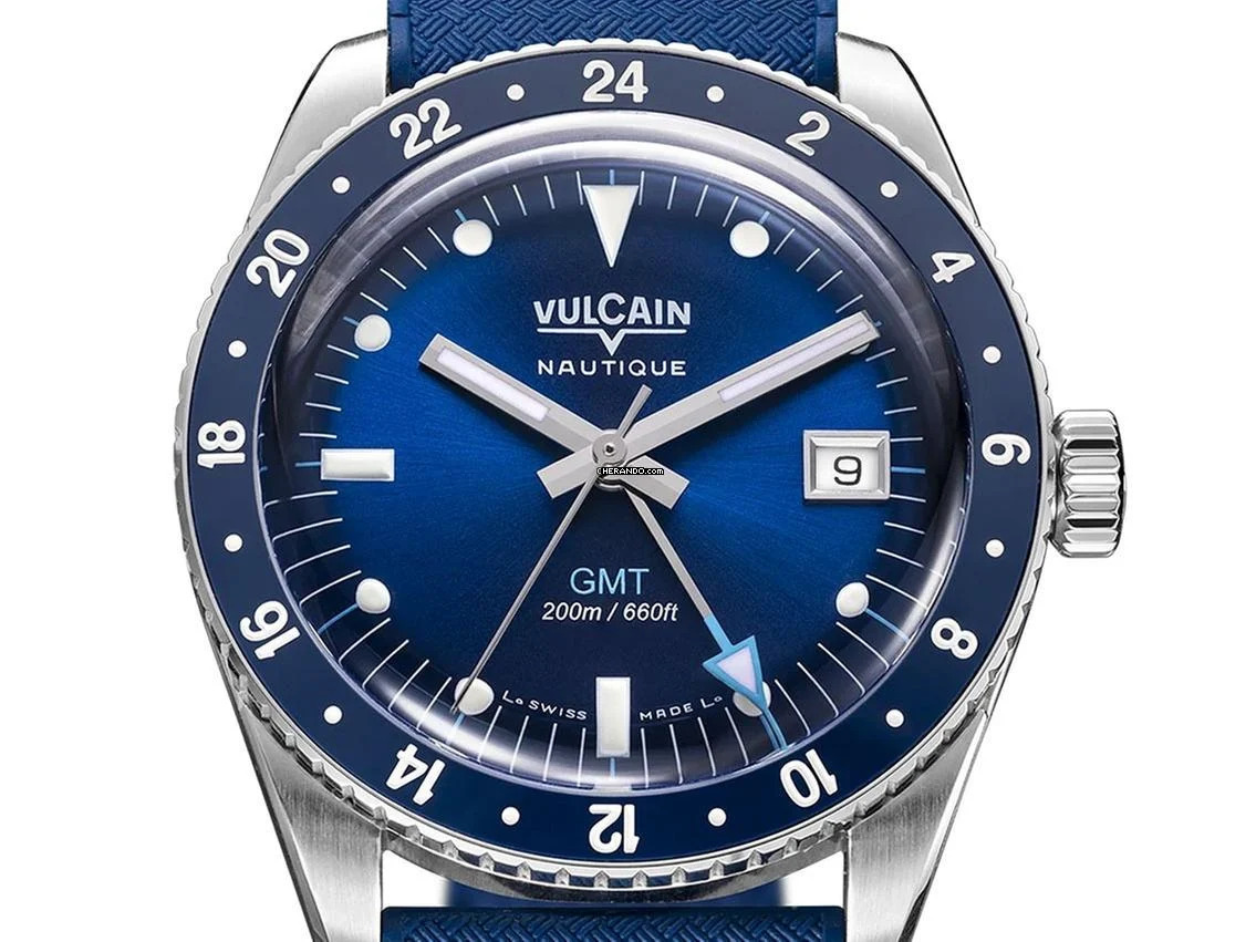  Vulcain Skindiver GMT Ref.680174B37.BAR254 2025 Full Set Neu Skindiver GMT 