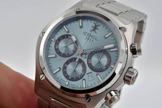 Thumbnail von Ebel 1911 Chronograph 1216680 Ice Blue Dial