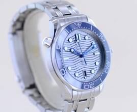Thumbnail von Omega Seamaster Diver 300 M Co-Axial Master Chronometer 42mm Top blue Keramik Diver B+P