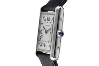 Thumbnail von Cartier Tank Must Edelstahl Herrenuhr Ref. WSTA0041 Box & Papiere