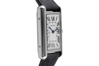 Thumbnail von Cartier Tank Must Edelstahl Herrenuhr Ref. WSTA0041 Box & Papiere