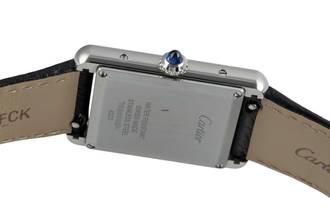 Thumbnail von Cartier Tank Must Edelstahl Herrenuhr Ref. WSTA0041 Box & Papiere