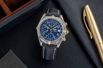 Thumbnail von Breitling Chronomat Chronograph Stahl / Gold Automatik Herrenuhr Ref. B13050.1