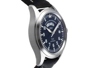 Thumbnail von IWC Fliegeruhr Spitfire UTC TZC Edelstahl Automatik Herrenuhr Ref. IW325101