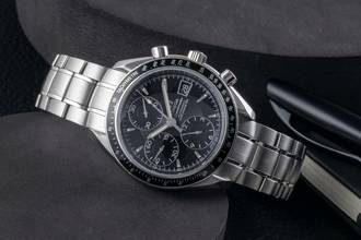 Thumbnail von Omega Speedmaster Date Chronograph Stahl Automatik Ref. 3210.50.00 B&P 2011
