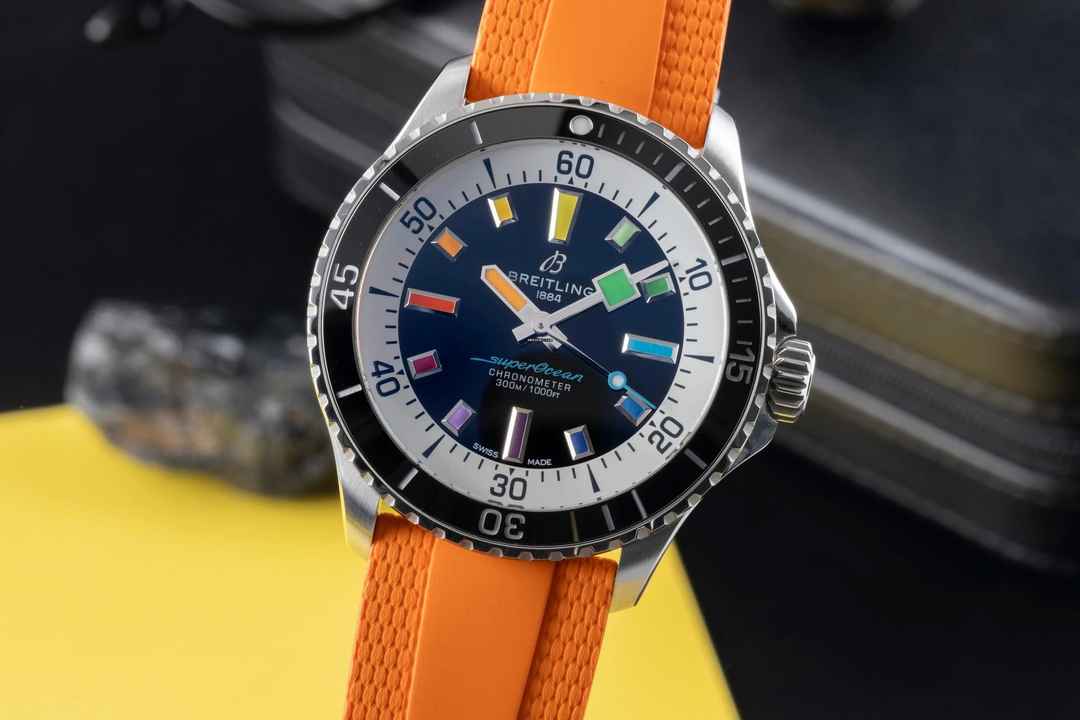  Breitling Superocean 42 Stahl Automatik Herrenuhr Ref. A17375 