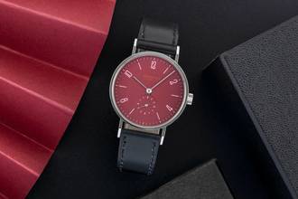 Thumbnail von NOMOS Tangente Stahl Handaufzug unisex Tangente Super 30 Granatapfelrot B&P 2004