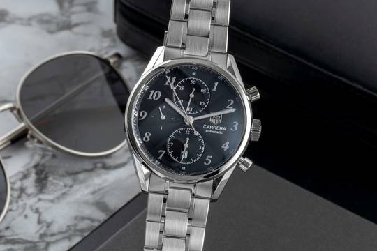  TAG Heuer Carrera Calibre 16 Heritage Chronograph Ref. CAS2110.FC6266 Papiere 
