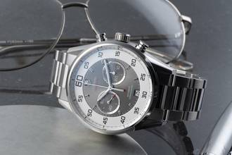 Thumbnail von TAG Heuer Carrera Calibre 36 Chronograph Automatik Stahl Ref. CAR2B11.BA0799 B&P 2018