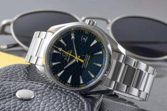 Thumbnail von Omega Seamaster Aqua Terra James Bond Automatik 231.10.42.21.03.004 B&P 2025