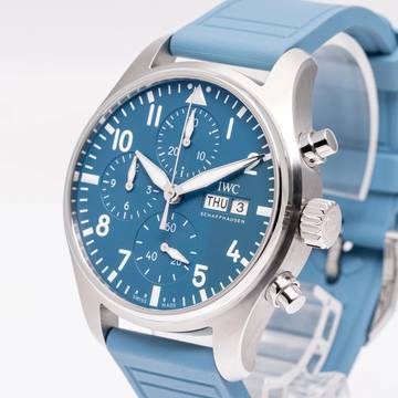  IWC Fliegeruhr Chronograph Top Gun Miramar Pilot Chronograph 41 – TOP GUN Miramar Blue – IW388117 – NEW & Unworn – 12/2025 Full Set 