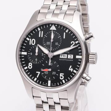  IWC Fliegeruhr Chronograph Pilot Chronograph 41 Black – IW388113 – NEW & Unworn – 12/2025 Full Set 