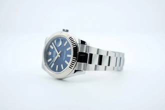 Thumbnail von Rolex Datejust II Blue Dial - With Box And Papers - 116334 2016