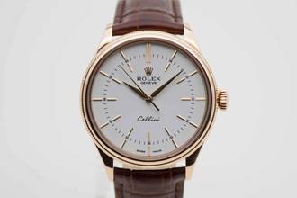 Thumbnail von Rolex Cellini Time 50505 Rosé Gold perfektes Fullset aus 2018