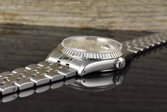 Thumbnail von Tudor Prince Date 76214 Stahl / Weißgold top Bezel - Full Set