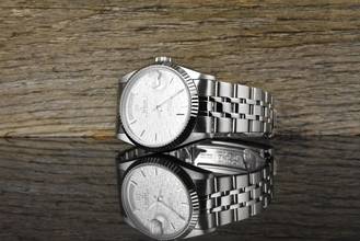 Thumbnail von Tudor Prince Date 76214 Stahl / Weißgold top Bezel - Full Set