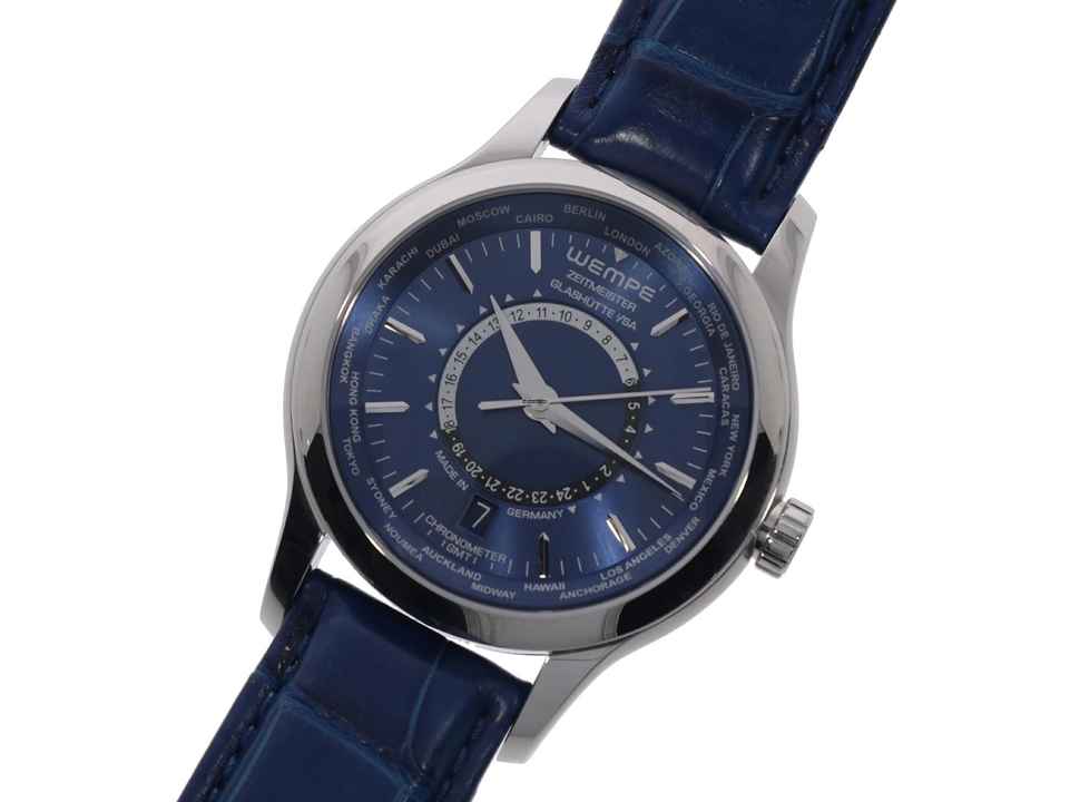  Wempe Zeitmeister Klassik Weltzeit GMT - LIKE NEW 