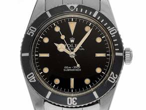 Thumbnail von Rolex Submariner (No Date) James Bond no Date Ref.5508 1952 original Box original unpoliert Vintage Submariner James Bond no Date small crown