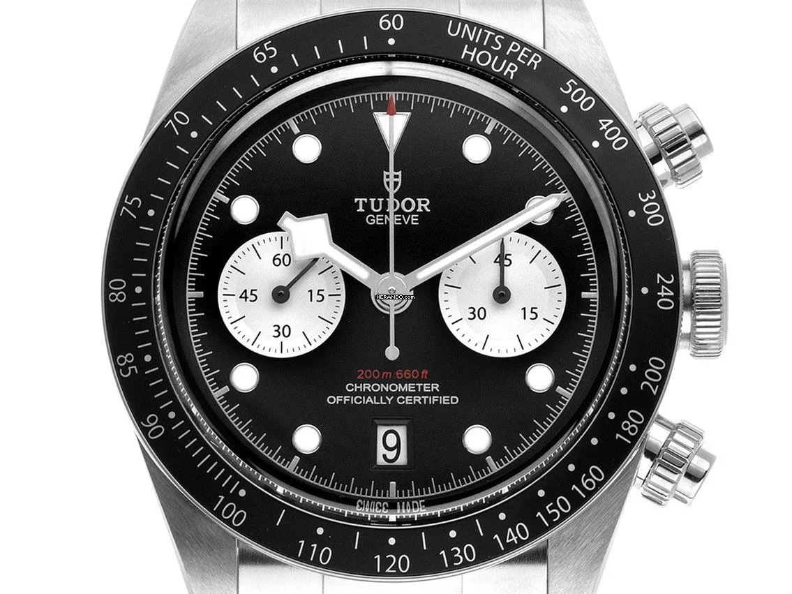  Tudor Black Bay Chrono Ref.M79360N-0001 2025 Full Set Ungetragen Black Bay Chrono 