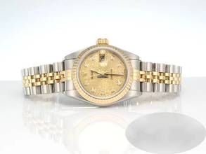 Thumbnail von Rolex Lady-Datejust Edelstahl Gelbgold 750 Diamanten Automatik Stainless Steel 18kt Yellow Gold Stahl Jubilé-band Chronometer Oyster