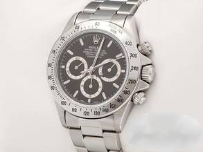 Thumbnail von Rolex Daytona 16520 Zenith Edelstahl 1993 Chronograph Automatik Stahl Chrono Stainless Steel Oyster-band Chronometer Black Dial