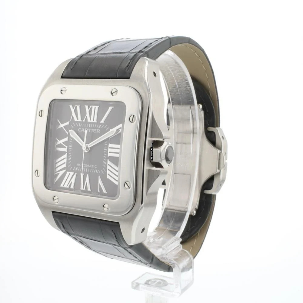  Cartier Santos 100 XL Grey Kings Road 