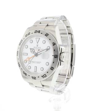  Rolex Explorer II White Dial 