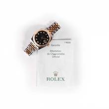 Thumbnail von Rolex Datejust 36 Steel/Gold Black Diamond Dial