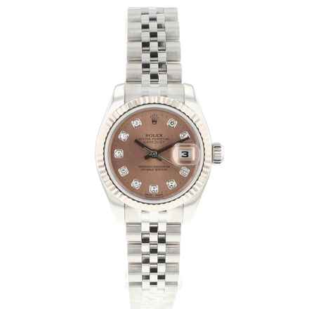  Rolex Lady-Datejust 26 Steel Jubilee Pink Diamond Dial 