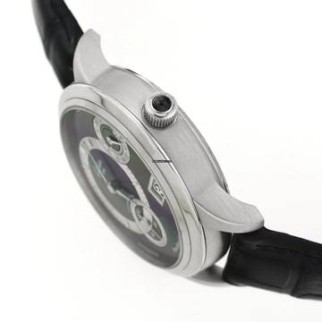  Glashütte Original PanoMaticVenue 2.Zeitzone Panoramadatum Platin 