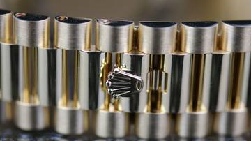 Thumbnail von Rolex Day-Date 40 Yellowgold RBR - Black Baguette - New - Fullset - 10/2025