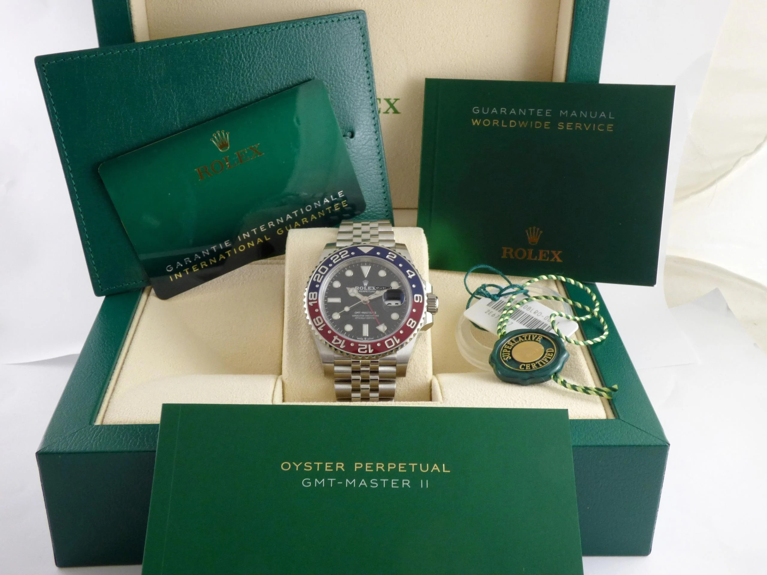 Thumbnail von Rolex GMT-Master II Jubilee / LC = 100