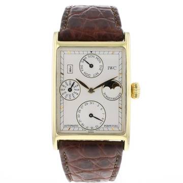  IWC Novecento Perpetual Calendar Yellow Gold 
