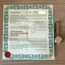 Thumbnail von Rolex Datejust 31 6827 Ladies 31MM Silver dial Full Set