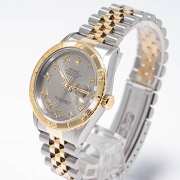  Rolex Datejust Turn-O-Graph Turn-O-Graph 36 – Steel Gold – 16263 – like NEW – 09/1993 Full Set Lc100 