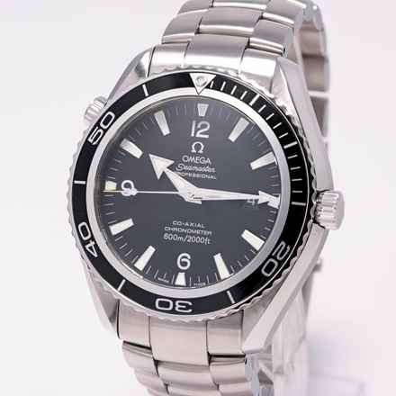  Omega Seamaster Planet Ocean 45,5 Black 600M – 2900.50.91 – like NEW – 02/2008 Full Set 