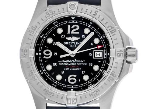  Breitling Superocean Steelfish Ref.A17390/3014 2008 Full Set wie Neu Vintage Superocean Steelfish 