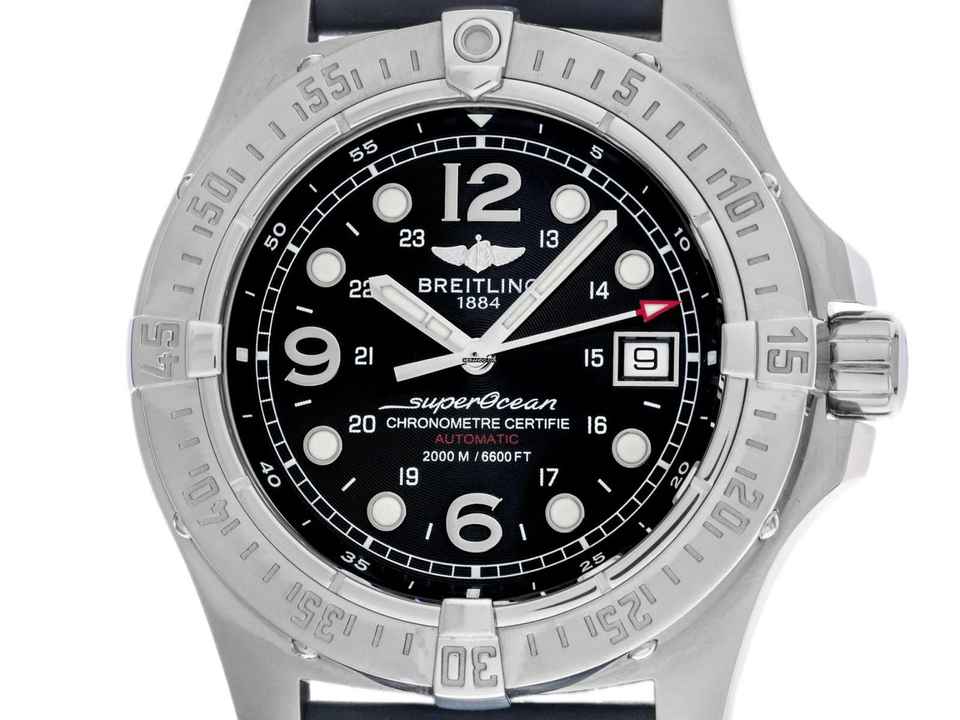  Breitling Superocean Steelfish Ref.A17390/3014 2008 Full Set wie Neu Vintage Superocean Steelfish 