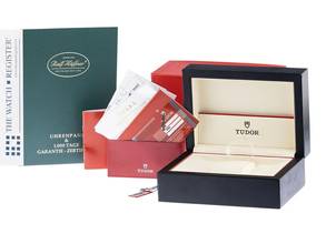 Thumbnail von Tudor Sport Aeronaut GMT Ref.20200 2008 Full Set wie Neu Vintage Aeronaut GMT