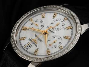Thumbnail von Longines Conquest Ref.L1.141.0 2006 Full Set wie Neu Vintage Conquest Perlmutt Diamanten