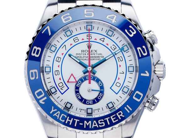  Rolex Yacht-Master II Ref.116680 2020 LC 100 Full Set wie Neu Vintage Yacht Master II 