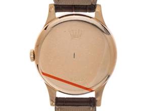 Thumbnail von Rolex Precision 18kt Roségold Ref.2582A 1958 Full Set sehr gut Vintage Precision 18kt Roségold