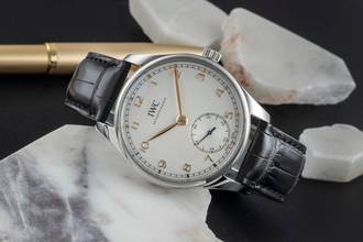 Thumbnail von IWC Portugieser Automatik Stahl Automatik Herrenuhr Ref. IW358303 Box & Papiere 2023