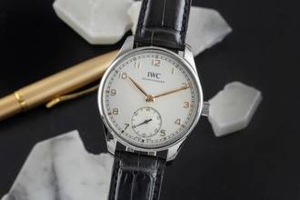 Thumbnail von IWC Portugieser Automatik Stahl Automatik Herrenuhr Ref. IW358303 Box & Papiere 2023