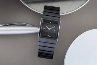 Thumbnail von Rado Ceramica Diastar Ceramica High Tech Keramik Damenuhr Diamons Ref. R21702722 Box