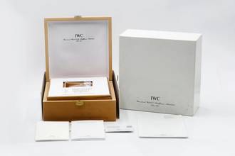 Thumbnail von IWC Portugieser Chronograph 18k Rotgold Handaufzug Herrenuhr Ref. IW371210 B&P