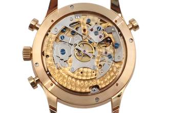 Thumbnail von IWC Portugieser Chronograph 18k Rotgold Handaufzug Herrenuhr Ref. IW371210 B&P