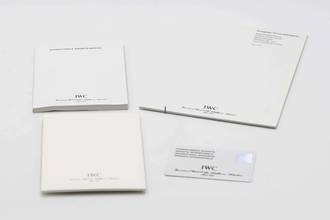 Thumbnail von IWC Portugieser Chronograph 18k Rotgold Handaufzug Herrenuhr Ref. IW371210 B&P