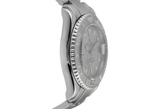 Thumbnail von Rolex Yacht-Master 35 Oyster Stahl / Platin Medium Size Ref 168622 D-Serie