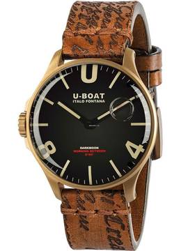  U-Boat 8467/B Darkmoon Herrenuhr 44mm IP Bronze 5ATM 